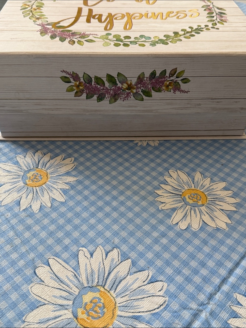 NWT~Ashland Large Magnetic Closure Decorative Floral Box - Picture 5 of 10